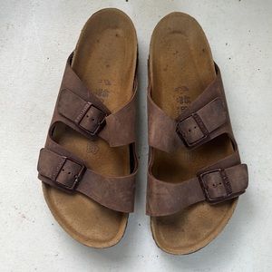Birkenstock leather sandals men’s size 12